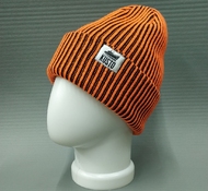 Шапка Kusto Stripes цвет Черный + Оранжевый