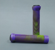 Грипсы HUOLI GP-08 145mm цвет green purple