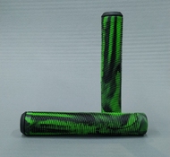 Грипсы HUOLI GP35 160mm цвет black green