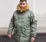 Куртка N3B MILITARY V2 OLIVE/OLIVE