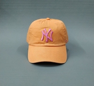 Бейсболка 47 BRAND CLEAN UP OSFA NEW YORK YANKEES MLB оранжевый/роз.