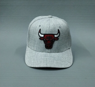 Бейсболка M&N Snapback Grey CHICAGO BULLS NBA (серый/лого)