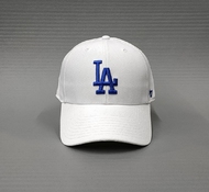 Бейсболка 47 BRAND MLB LOS ANGELES DODGERS MVP Velkro Белый/синий лого