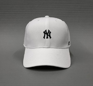 Бейсболка 47 BRAND MLB NEW YORK YANKEES MVP Белый / черный лого