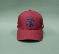 Бейсболка 47 BRAND MLB NEW YORK YANKEES MVP Бордо / синий лого