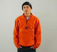 Толстовка KUSTO Fleece вышивка цвет Tangerine